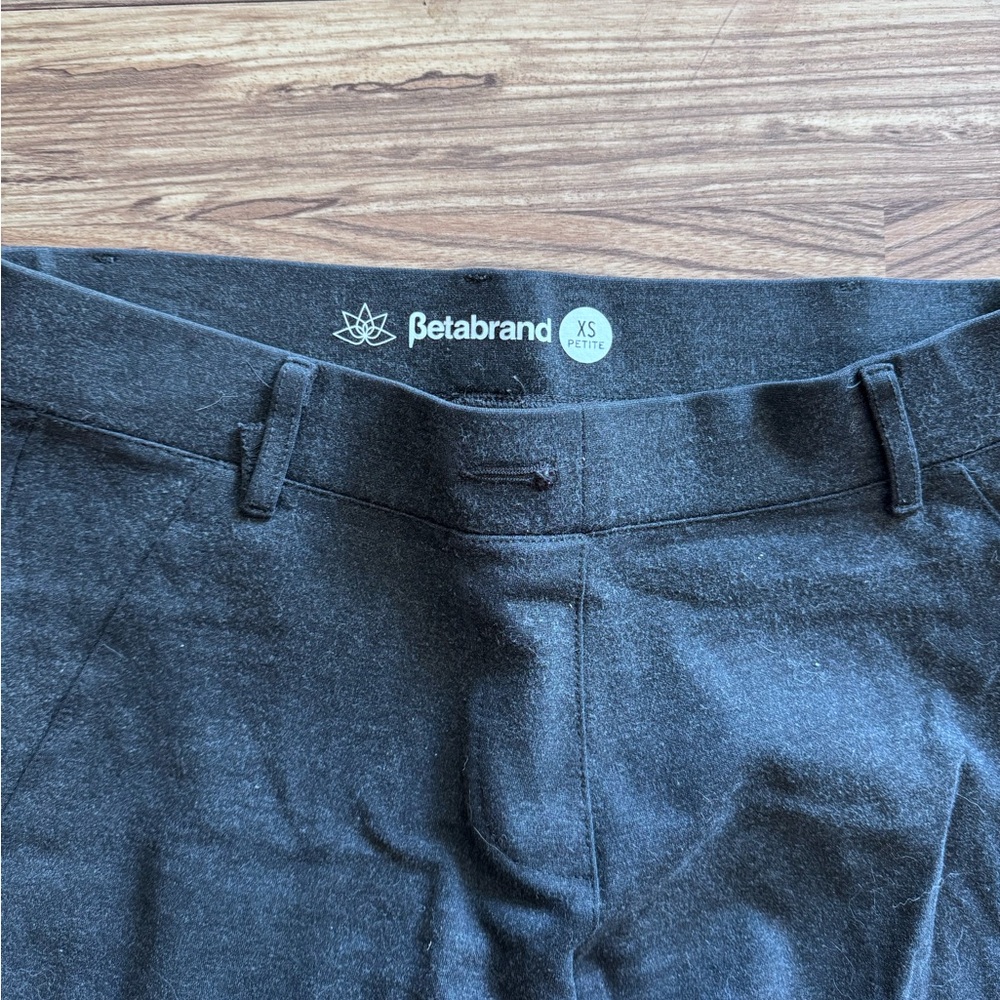 Betabrand Charcoal Trousers